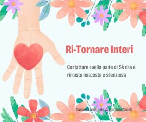 RI-CONTATTARE IL TUO “SE’ BAMBINO”